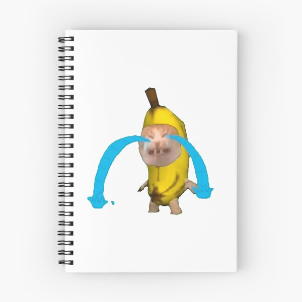 Item preview, banana cat crying meme designed and sold by Shrewd Mood.