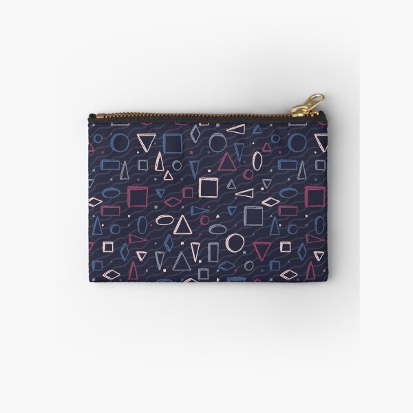 Item preview, Geometric Shapes Dark Purple designed and sold by Ili Dobi.