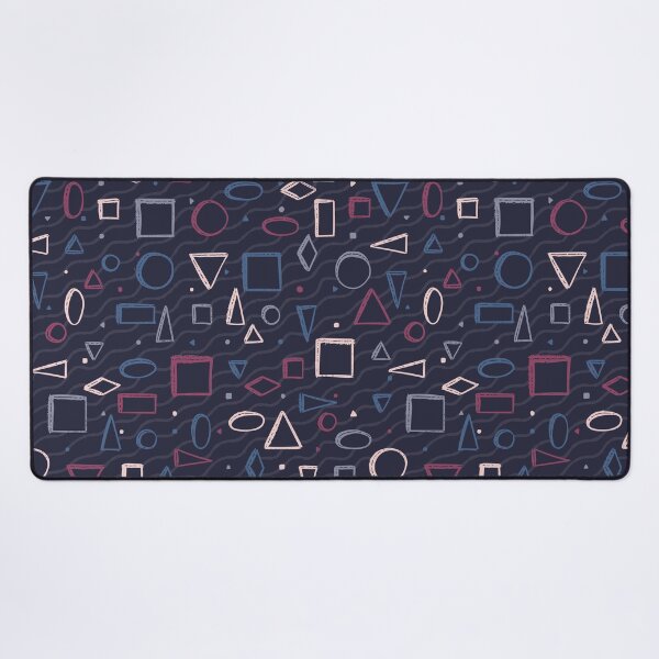 Item preview, Geometric Shapes Dark Purple designed and sold by Ili Dobi.