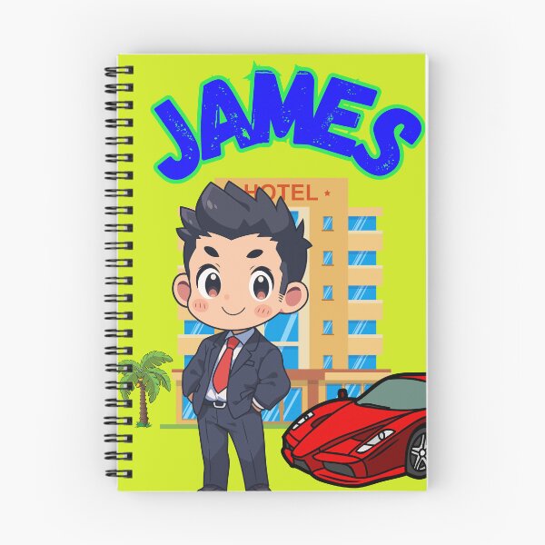 Item preview, James children's name designed and sold by MountainAndSea.