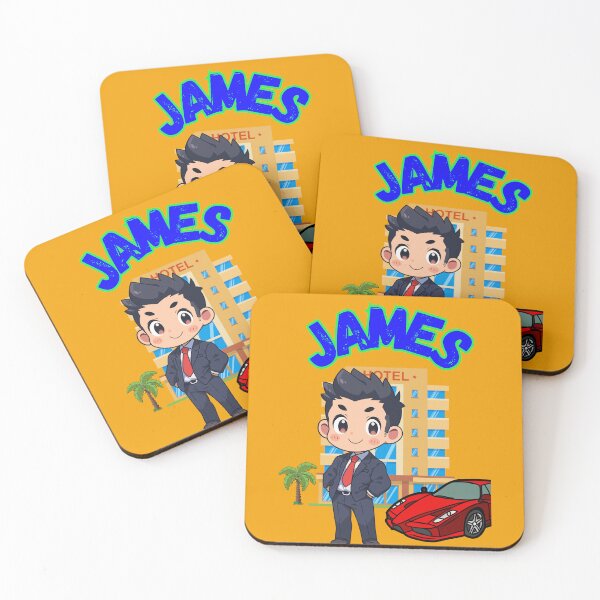 Item preview, James children's name designed and sold by MountainAndSea.