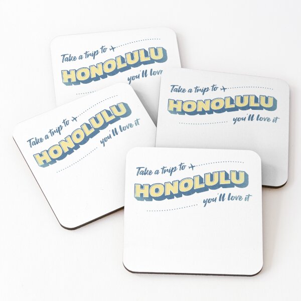 Item preview, Discovering the Charms of Honolulu Art Print designed and sold by codestealth.