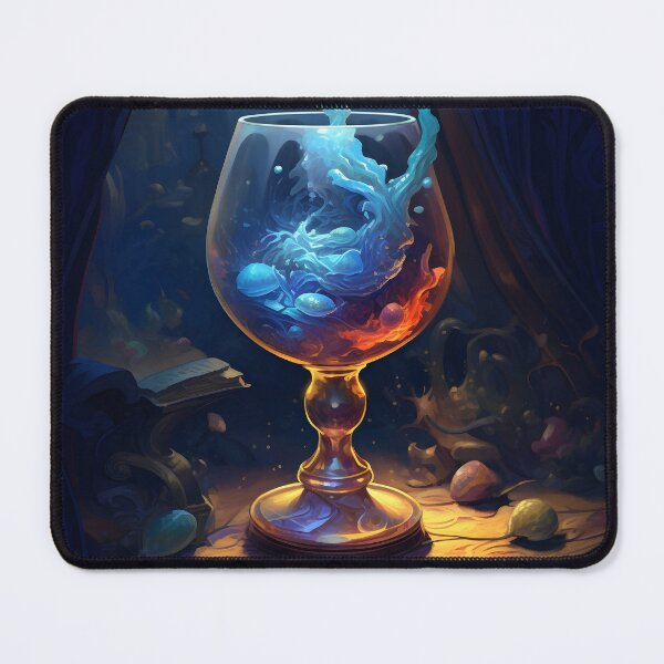 Item preview, Glass of water like ocean designed and sold by Tantanzah.