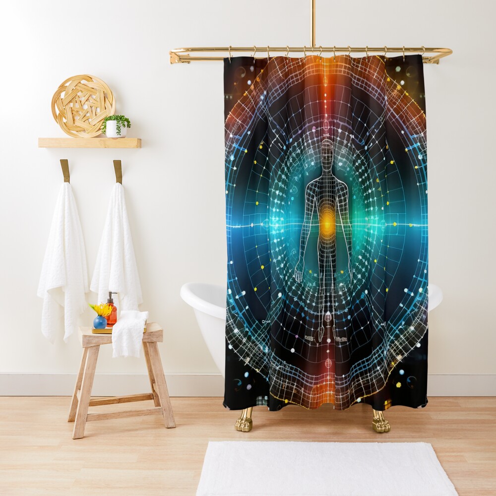 Discover Project human I | Shower Curtain