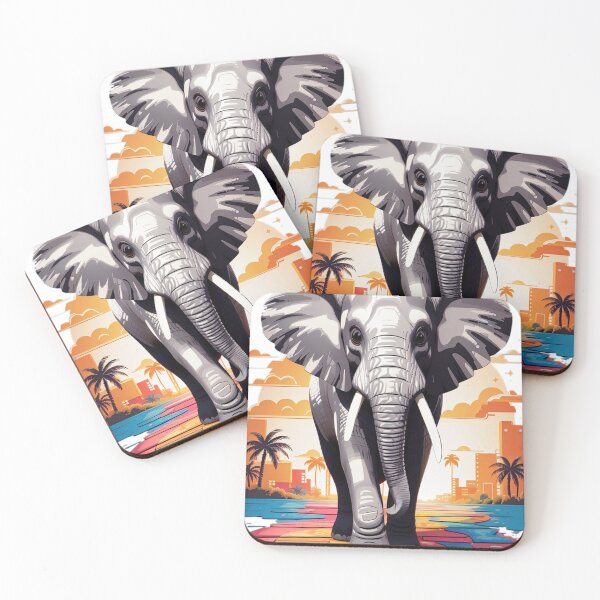 Item preview, graphic elephant designed and sold by Mo-rx.