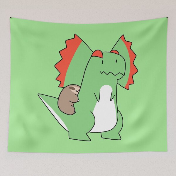 Item preview, Dilophosaurus and Sloth designed and sold by SaradaBoru.