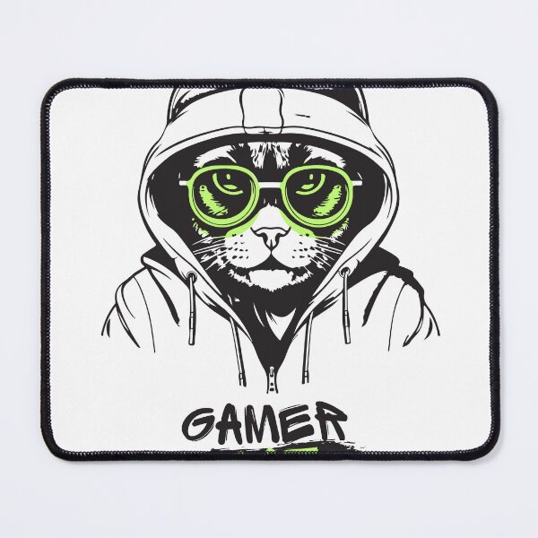 Item preview, Gamer cat, hacker cat designed and sold by ZawzawNFT.