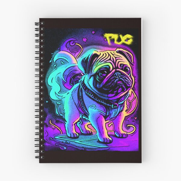 Item preview, Pug Graffiti Art 15 designed and sold by RedBluffTraders.