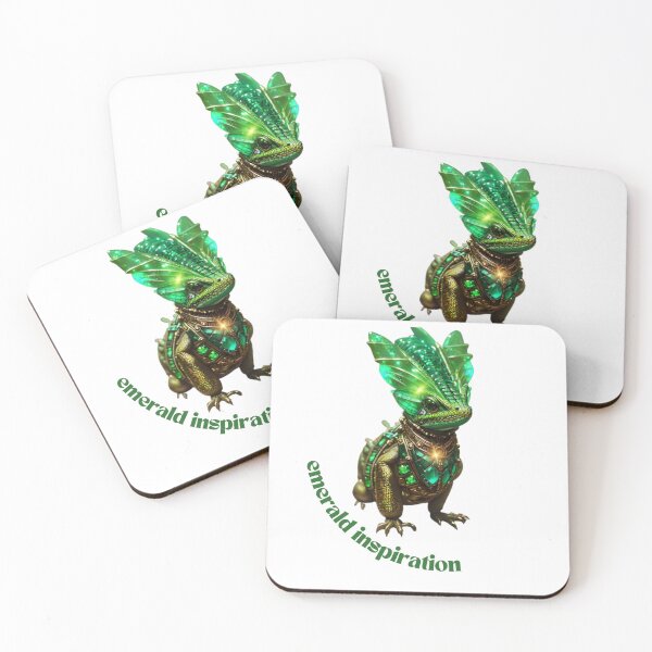 Item preview, Emerald lizard designed and sold by EstiArts.