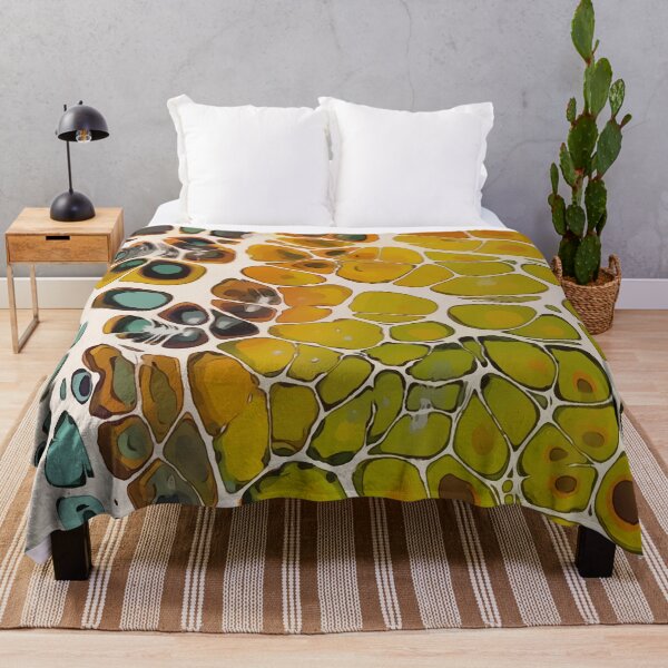 Item preview, Floating Islands, Dirty Pour Acrylic Organic Pattern - WelshDesignsRB001 designed and sold by welshdesigns.