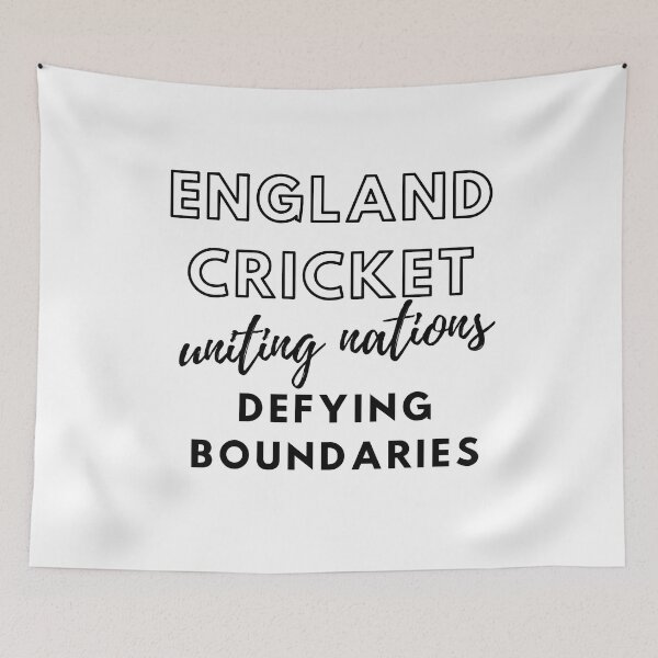 Item preview, England Cricket: Uniting Nations, Defying Boundaries designed and sold by MimsTees.