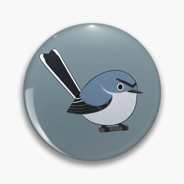 Item preview, blue-gray gnatcatcher designed and sold by EyeOfGender.