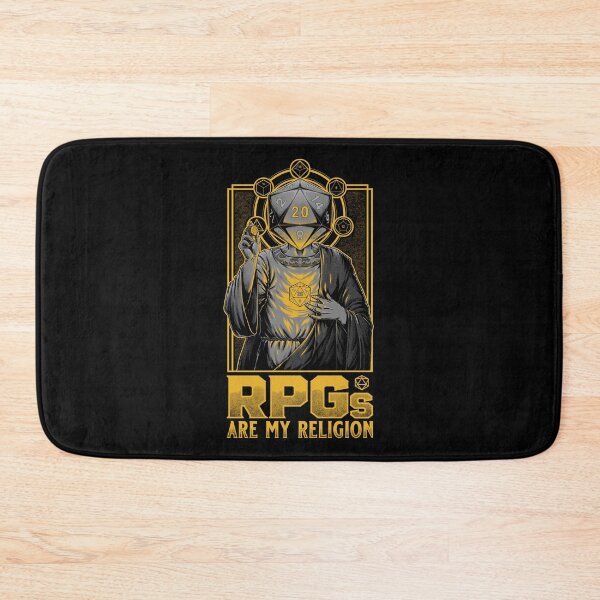 Item preview, RPGs are my Religion - D20 Cool Gift designed and sold by Studio Mootant.