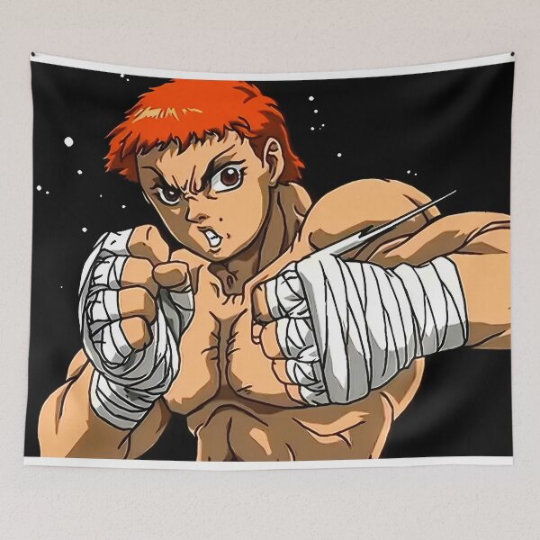 Item preview, Baki Hanma designed and sold by BakiFan.