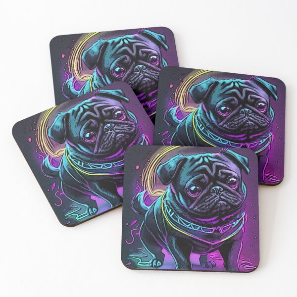 Item preview, Pug Graffiti Art 16 designed and sold by RedBluffTraders.