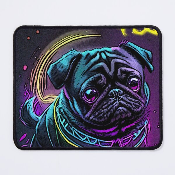 Item preview, Pug Graffiti Art 16 designed and sold by RedBluffTraders.