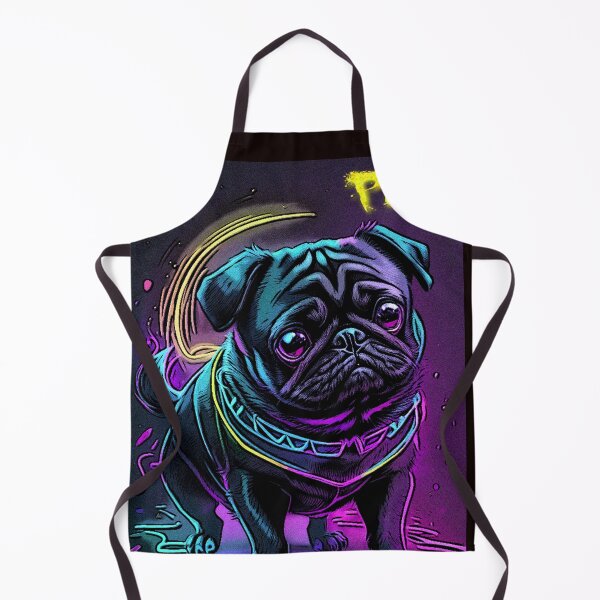 Item preview, Pug Graffiti Art 16 designed and sold by RedBluffTraders.