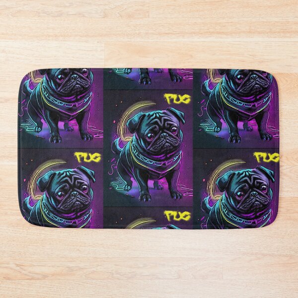 Item preview, Pug Graffiti Art 16 designed and sold by RedBluffTraders.