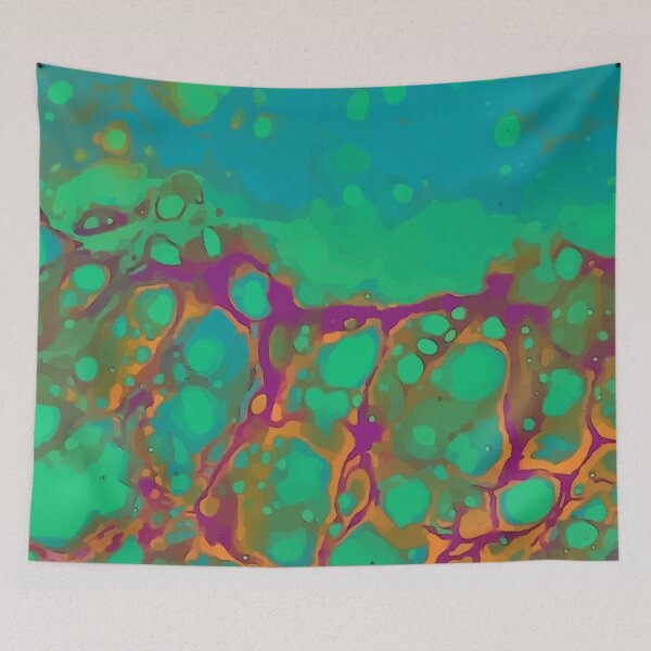 Item preview, Dirty Pour Acrylic Organic Textures - WelshDesignsRB001 designed and sold by welshdesigns.