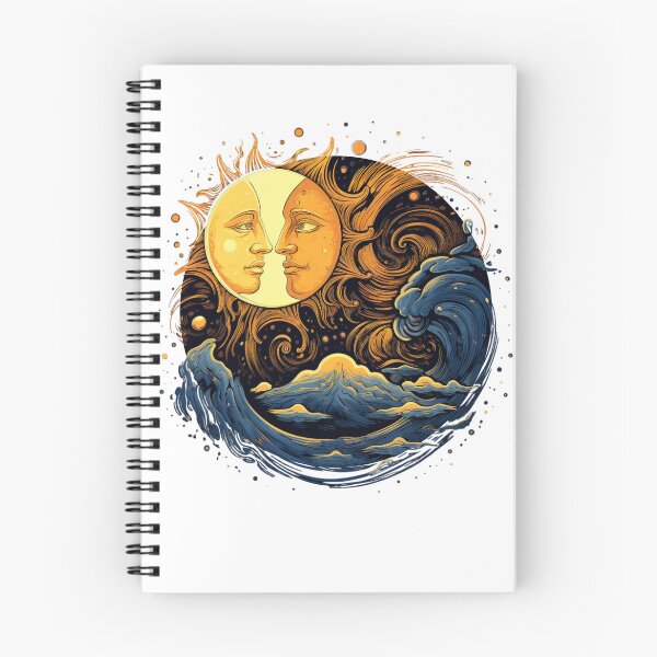 Item preview, Celestial Sun and Moon designed and sold by Chmielayka.