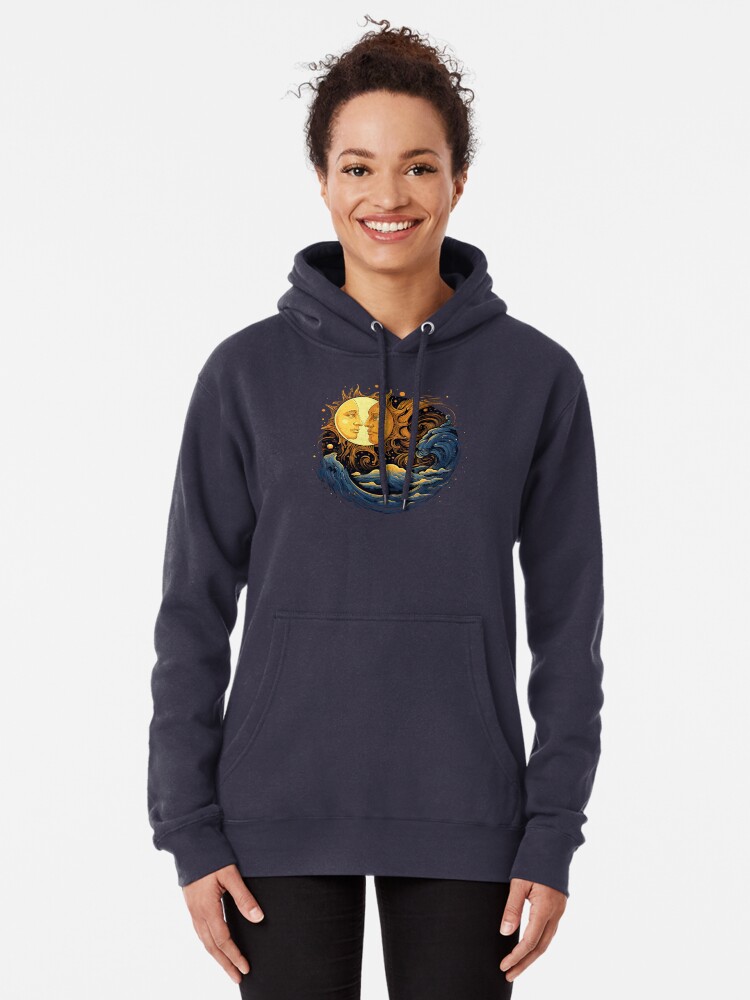 Sun and best sale moon hoodie