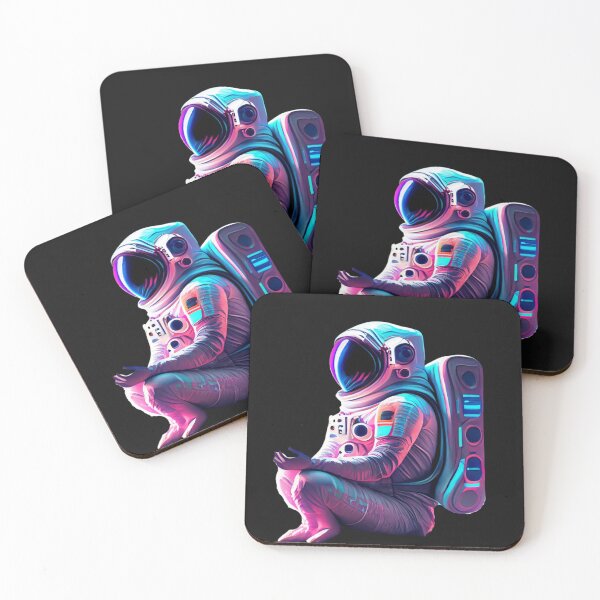Item preview, Meditation Astronaut cyberpunk 4 designed and sold by Finity Atelier.