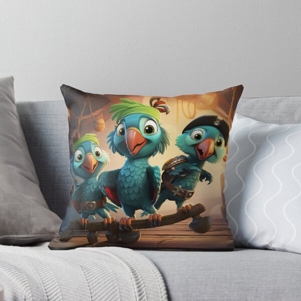 Item preview, Cheerful Pirate Parrots #2  designed and sold by WRabbitCreation.