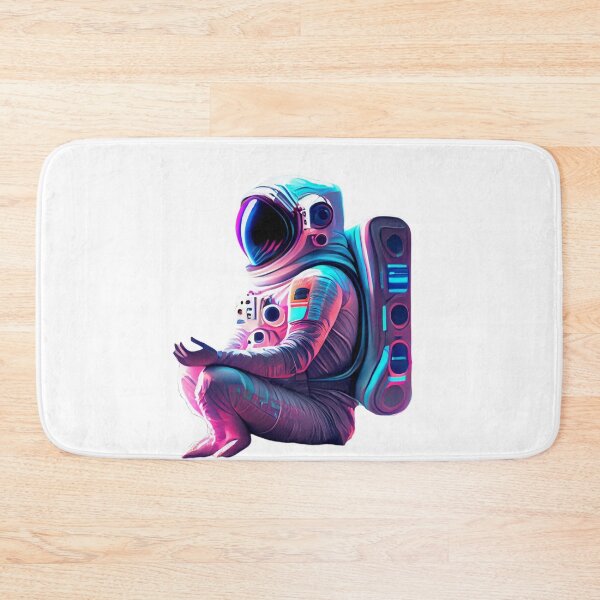 Item preview, Meditation Astronaut cyberpunk 4 designed and sold by Finity Atelier.