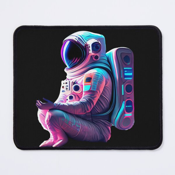 Item preview, Meditation Astronaut cyberpunk 4 designed and sold by Finity Atelier.