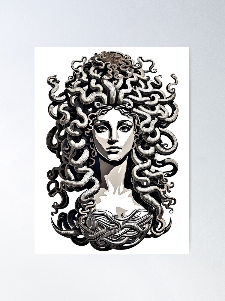 Gorgon's Head Print