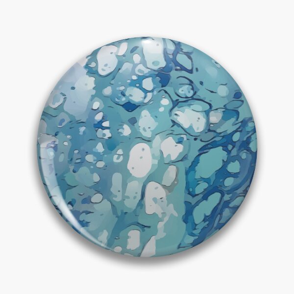 Item preview, Ice Cold Blues and Grays, Dirty Pour Acrylic Organic Pattern - WelshDesignsRB001 designed and sold by welshdesigns.