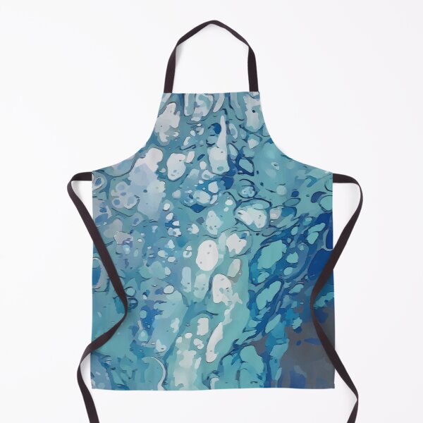 Item preview, Ice Cold Blues and Grays, Dirty Pour Acrylic Organic Pattern - WelshDesignsRB001 designed and sold by welshdesigns.