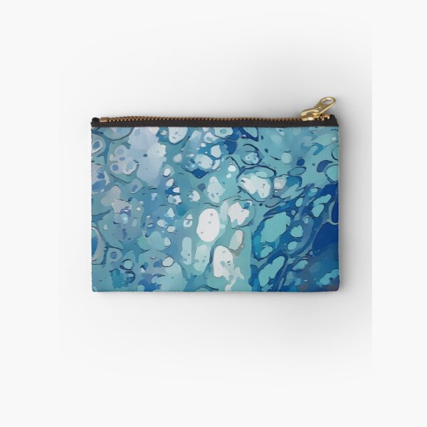 Item preview, Ice Cold Blues and Grays, Dirty Pour Acrylic Organic Pattern - WelshDesignsRB001 designed and sold by welshdesigns.