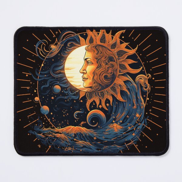 Item preview, Celestial Sun and Moon designed and sold by Chmielayka.
