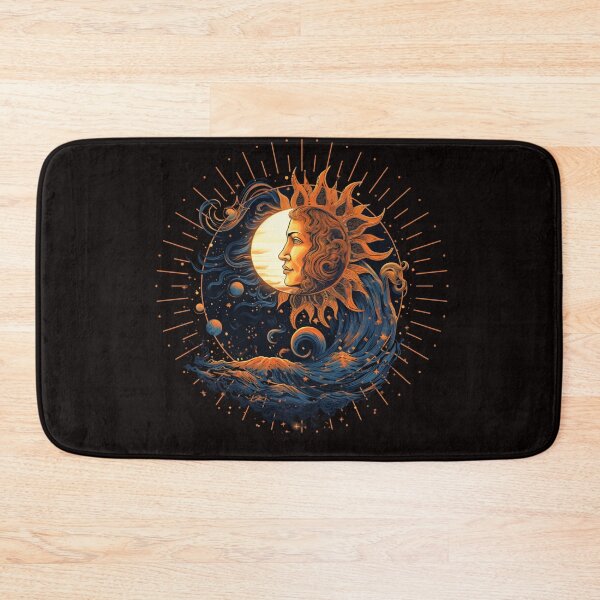 Item preview, Celestial Sun and Moon designed and sold by Chmielayka.