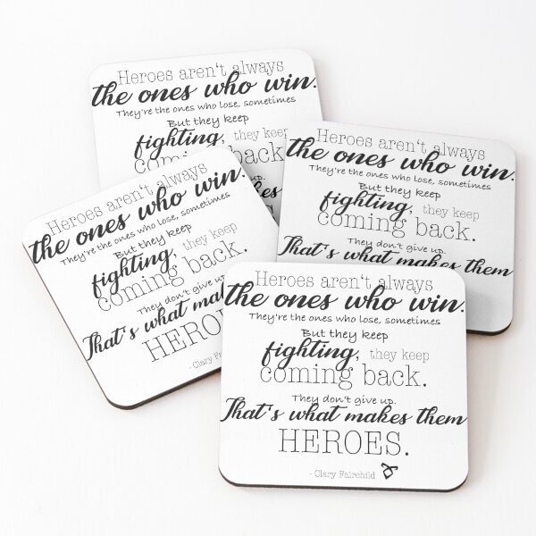 Item preview, Quote Clary Fairchild | Shadowhunters | Cassandra Clare | saying designed and sold by DeniseArt04.