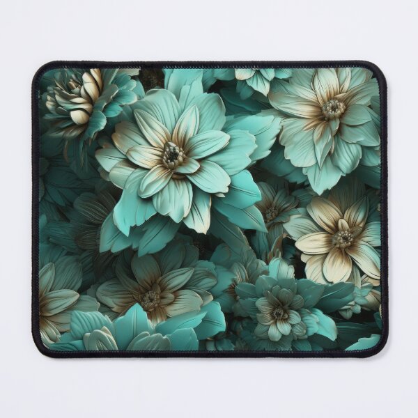 Item preview, Cyan flower texture v3 designed and sold by KostasCreations.