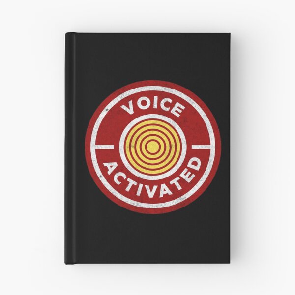 Item preview, VOICE ACTIVATED - Red Yellow & White STICKER STYLE designed and sold by tinytiger77.
