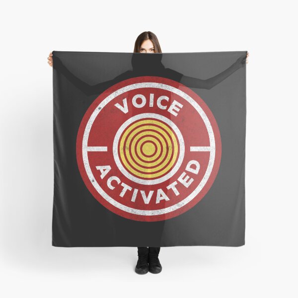 Item preview, VOICE ACTIVATED - Red Yellow & White STICKER STYLE designed and sold by tinytiger77.