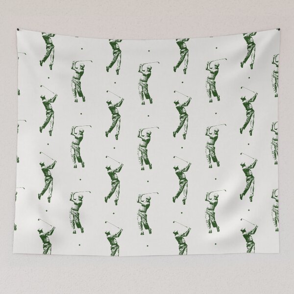 Item preview, Green Golf Pattern designed and sold by trajeado14.