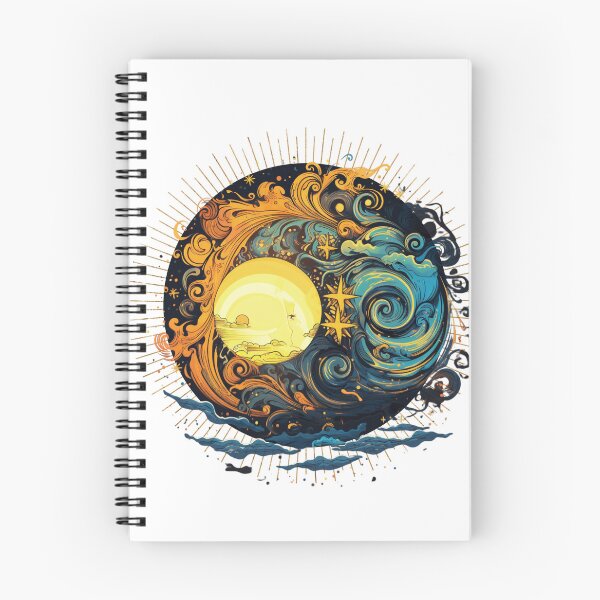 Item preview, Celestial Sun and Moon designed and sold by Chmielayka.
