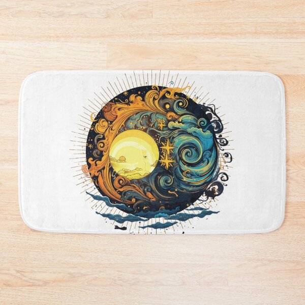 Item preview, Celestial Sun and Moon designed and sold by Chmielayka.