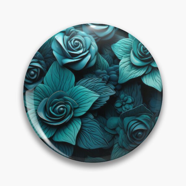 Item preview, Cyan flowers texture v4 designed and sold by KostasCreations.