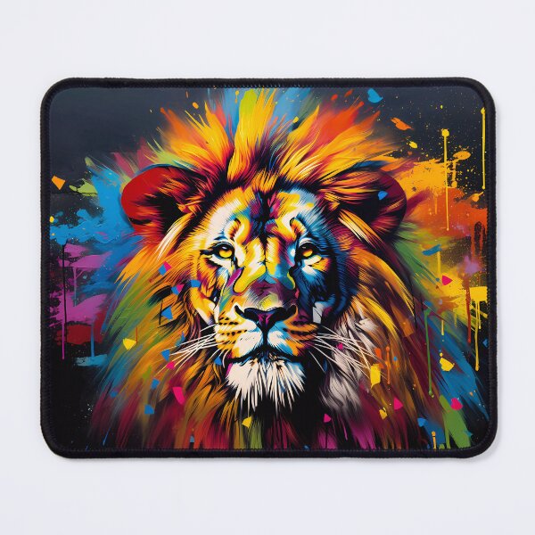 Item preview, Powerful Presence: Vibrant Lion Head designed and sold by unknownTraveler.