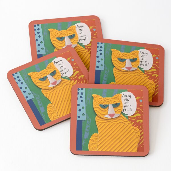 Item preview, Annoy Me In Orange designed and sold by prunellaparsnip.