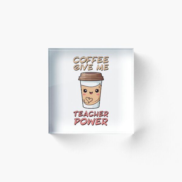 Artikelvorschau, Kaffee gibt mir Lehrerkraft entworfen und verkauft von SatooDesign.