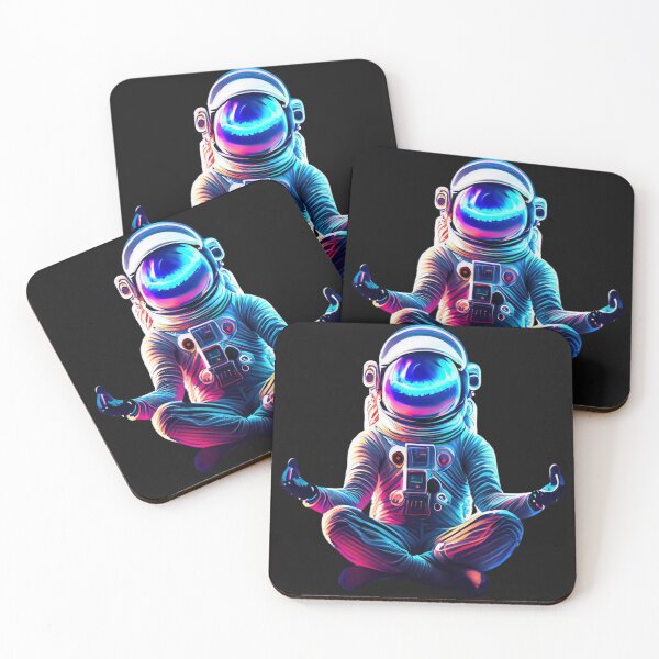 Item preview, Meditation Astronaut cyberpunk 5 designed and sold by Finity Atelier.