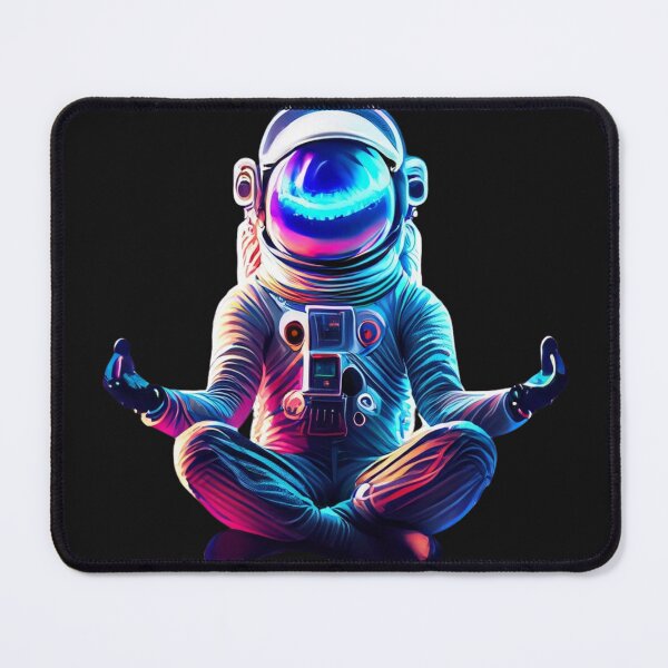 Item preview, Meditation Astronaut cyberpunk 5 designed and sold by Finity Atelier.