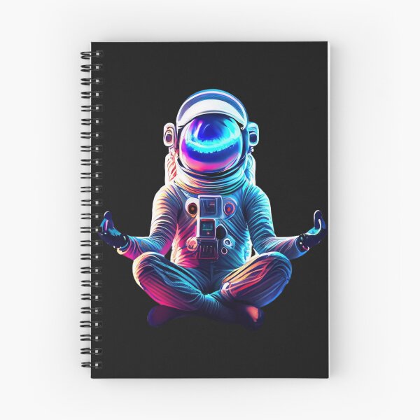Item preview, Meditation Astronaut cyberpunk 5 designed and sold by Finity Atelier.