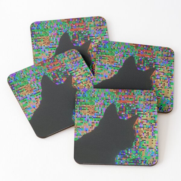 Item preview, Cat glitch designed and sold by PizzaAnitashop.